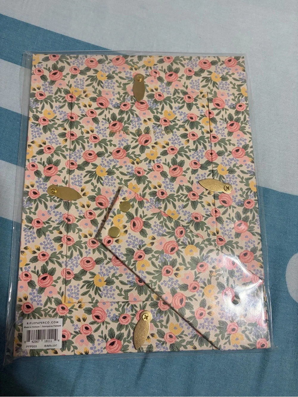 Rifle Paper Co. Pink and Yellow Floral Picture Frame